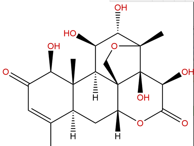 鴉膽子苦素D  CAS:21499-66-1 中藥對照品標(biāo)準(zhǔn)品