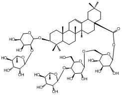 常春藤皂苷B CAS：36284-77-2 中藥對(duì)照品 標(biāo)準(zhǔn)品