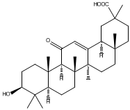 甘草次酸(α型) CAS：1449-05-4;471-53-4? 中藥對照品 標(biāo)準(zhǔn)品