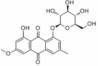 大黃素甲醚-1-O-β-D-葡萄糖苷 CAS：26296-54-8中藥對照品 標(biāo)準品