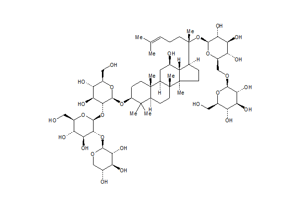 三七皂苷Fa CAS：88100-04-3 中藥對照品標(biāo)準(zhǔn)品