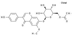 6''-O-乙酰黃豆黃苷 CAS：134859-96-4 中藥對照品標(biāo)準(zhǔn)品