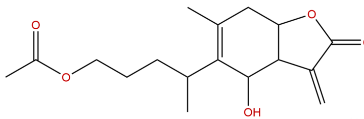 1-氧-乙酰旋覆花內(nèi)酯 CAS：681457-46-5 中藥對照品標(biāo)準(zhǔn)品