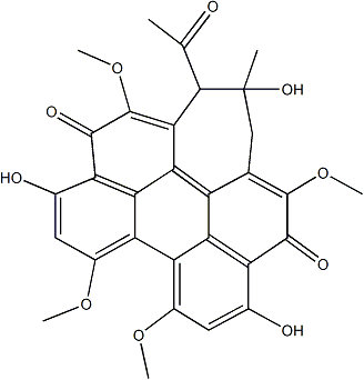  竹紅菌甲素 CAS： 77029-83-5 中藥對(duì)照品標(biāo)準(zhǔn)品