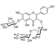 6-羥基山奈酚-3-O-蕓香糖-6-O-葡萄糖苷 中藥對(duì)照品 標(biāo)準(zhǔn)品