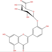 木犀草素-3'-葡萄糖醛酸苷 CAS：53527-42-7 中藥對(duì)照品標(biāo)準(zhǔn)品