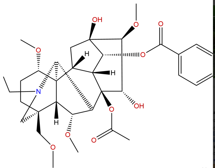 3-脫氧烏頭堿 CAS：3175-95-9 中藥對(duì)照品標(biāo)準(zhǔn)品