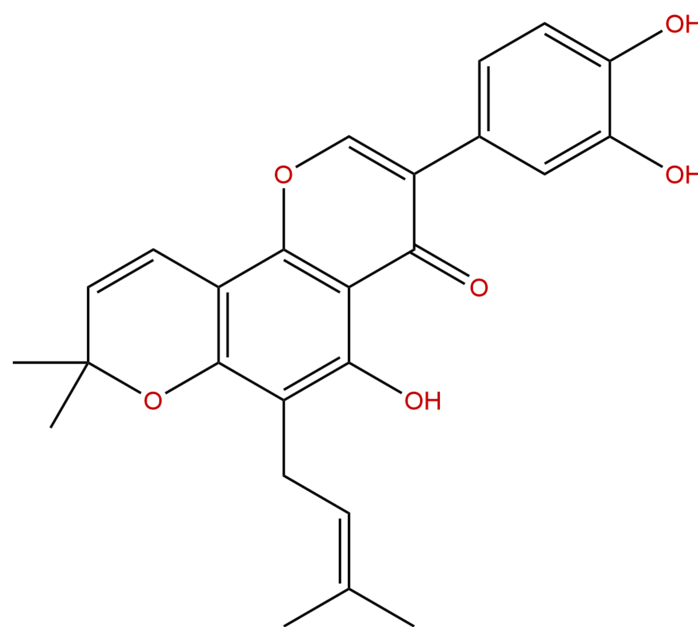 橙桑黃酮 CAS：572-03-2 中藥對(duì)照品標(biāo)準(zhǔn)品