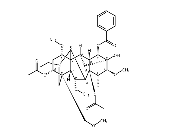 3-乙酰烏頭堿 CAS：77181-26-1 中藥對(duì)照品標(biāo)準(zhǔn)品