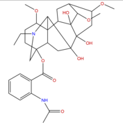 冉烏頭堿 CAS：1360-76-5 中藥對照品標準品
