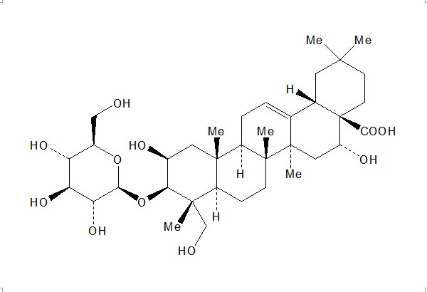 遠(yuǎn)志酸-3-O-β-D-吡喃葡萄糖苷 CAS：121368-52-3 中藥對照品