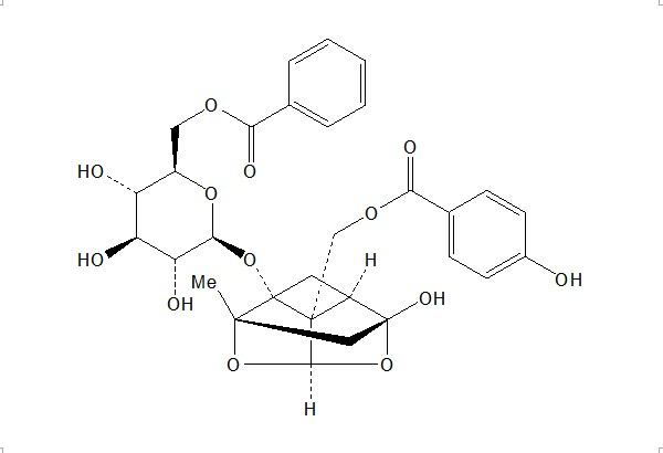 苯甲酰氧化芍藥苷 CAS：72896-40-3 中藥對照品標(biāo)準(zhǔn)品