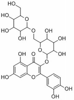 槲皮素-3-龍膽二糖苷 CAS：7431-83-6 中藥對(duì)照品標(biāo)準(zhǔn)品