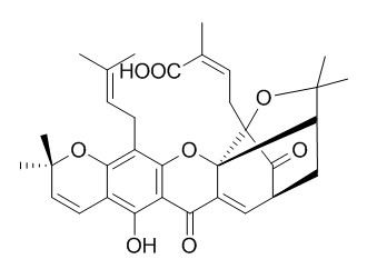 藤黃酸B CAS：5304-71-2 中藥對(duì)照品標(biāo)準(zhǔn)品