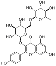 山奈酚-3-O-蕓香糖苷 CAS：17650-84-9 中藥對(duì)照品標(biāo)準(zhǔn)品