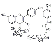 3-O-{2-O-[6-O-(對羥基-反-香豆酰)-葡萄糖基]-鼠李糖基}槲皮素