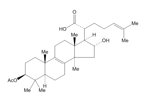 3-O-乙?；?16α-羥基-氫化松苓酸  CAS:168293-13-8中藥對照品標準