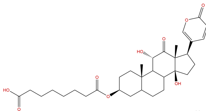 沙蟾毒精-3-辛二酸半酯 CAS：30219-16-0 中藥對照品標(biāo)準(zhǔn)品