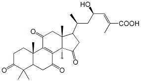 23S-羥基-11,15-二氧靈芝酸DM CAS：1085273-49-9 中藥對(duì)照品 標(biāo)準(zhǔn)品