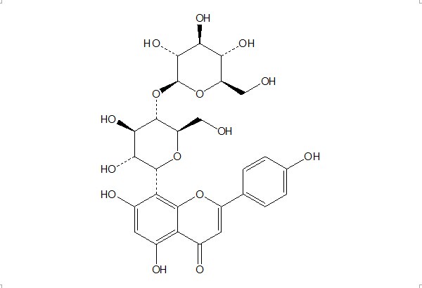 牡荊素-4''-O-葡萄糖苷 CAS：178468-00-3 中藥對照品標(biāo)準(zhǔn)品