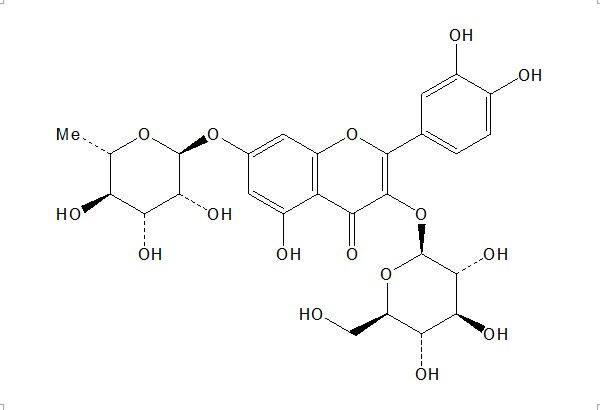 槲皮素-3-O-葡萄糖-7-O-鼠李糖苷 中藥對照品 標(biāo)準(zhǔn)品