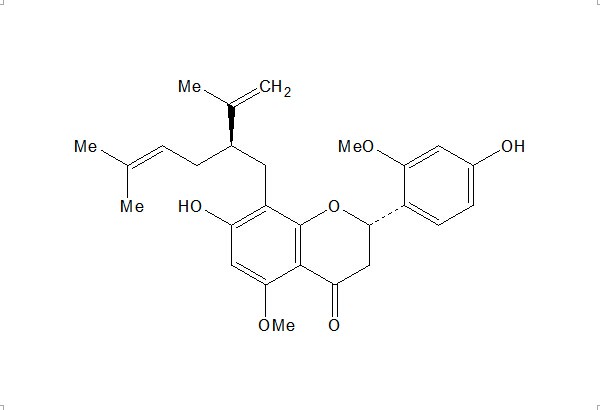 2'-O-甲基苦參酮 CAS：270249-38-2 中藥對照品 標(biāo)準(zhǔn)品