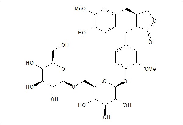 羅漢松樹脂酚-4'-O-β-龍膽二糖苷 CAS：106647-14-7 中藥對照品