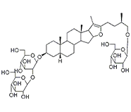 知母皂苷C CAS：185432-00-2 中藥對(duì)照品標(biāo)準(zhǔn)品