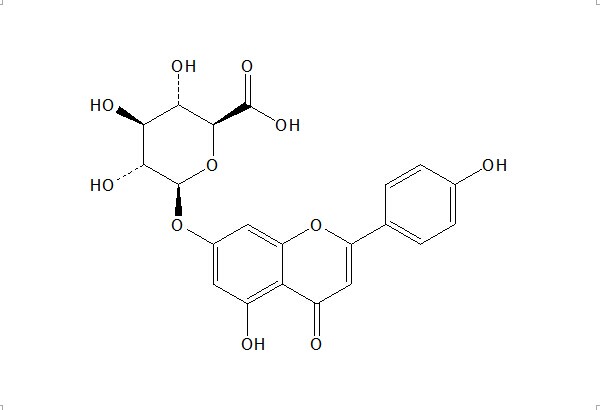 芹菜素-7-O-葡萄糖醛酸苷 CAS：29741-09-1 中藥對照品標準品