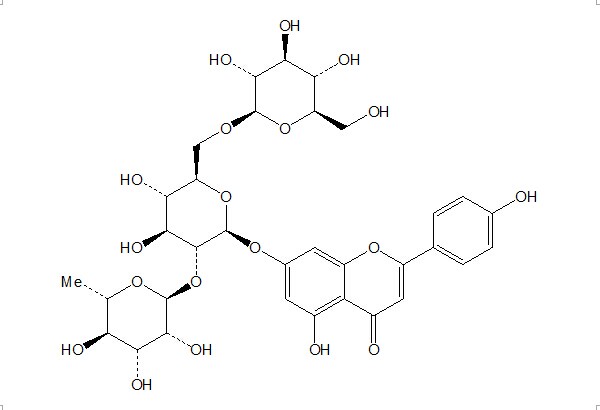 芹菜素-7-O-(2G-鼠李糖)龍膽二糖苷 CAS:174284-20-9 中藥對(duì)照品