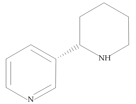 (-)-假木賊堿；新煙 CAS:494-52-0 中藥對照品標(biāo)準(zhǔn)品