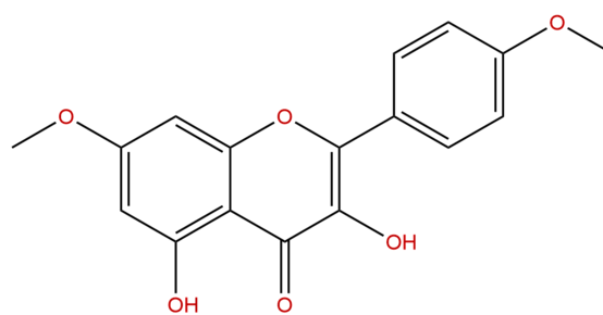 3，5-二烴基-4,7-二甲氧基黃酮 CAS：15486-33-6 中藥對照品 標(biāo)準(zhǔn)