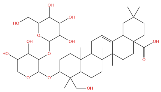 常春藤皂苷 D2/木通皂苷C CAS：20853-58-1 中藥對(duì)照品 標(biāo)準(zhǔn)品