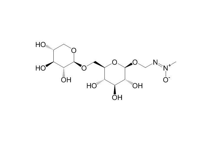 甲基氧化偶氮甲醇櫻草糖苷，大澤明素大澤米苷 CAS 4691-65-0