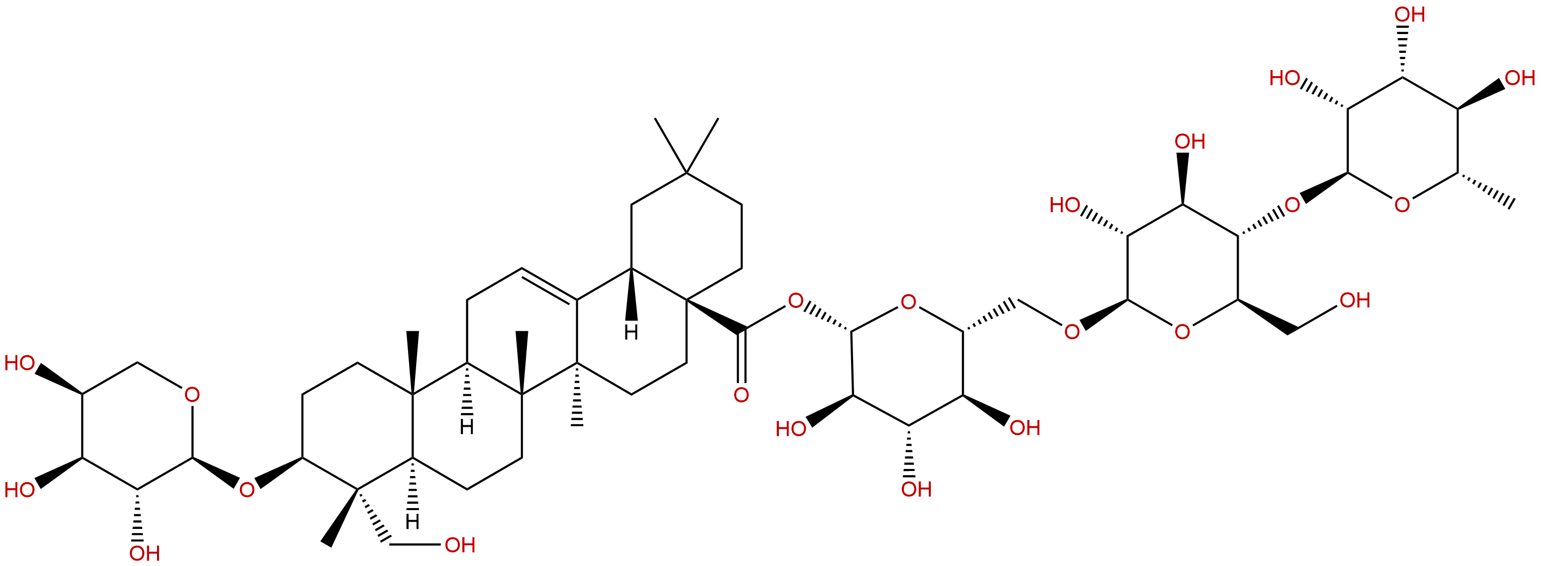 常春藤苷D CAS號(hào)：760961-03-3 對(duì)照品 標(biāo)準(zhǔn)品