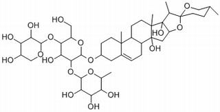 麥冬皂苷C CAS號：911819-08-4 對照品 標(biāo)準(zhǔn)品