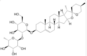 薯蕷次皂苷A 重樓皂苷V CAS號(hào)：19057-67-1 中藥對(duì)照品標(biāo)準(zhǔn)品