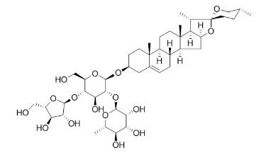 重樓皂苷D CAS號(hào)：50773-41-6 中藥對(duì)照品標(biāo)準(zhǔn)品