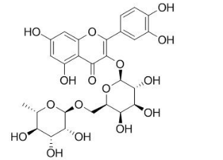 槲皮素3-O-洋槐糖苷 CAS號(hào)：52525-35-6 中藥對(duì)照品標(biāo)準(zhǔn)品