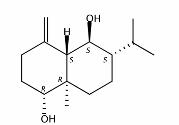 1beta,6alpha-二羥基-4(14)-桉葉烯  CAS號(hào)：70389-88-7 中藥對照品標(biāo)