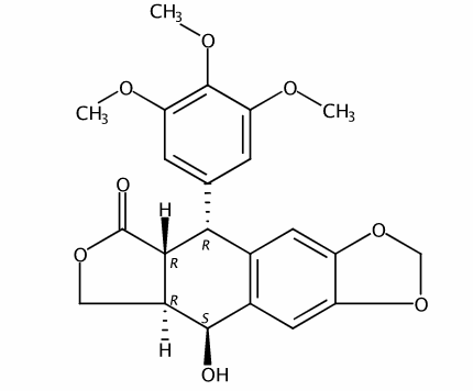 表鬼臼毒素 CAS號(hào)：4375-07-9 中藥對(duì)照品標(biāo)準(zhǔn)品