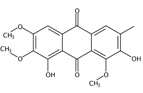 決明素 CAS號(hào)：70588-05-5 中藥對(duì)照品標(biāo)準(zhǔn)品