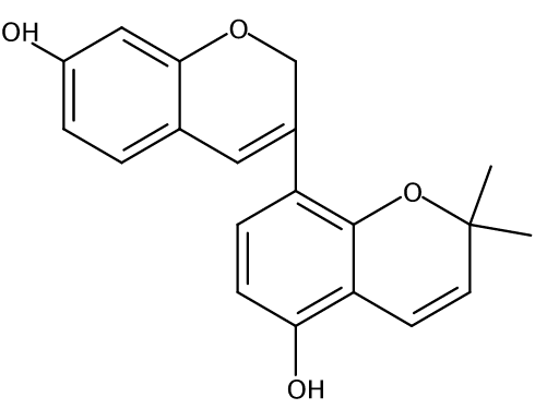 光甘草素 CAS號(hào)：60008-03-9 中藥對(duì)照品標(biāo)準(zhǔn)品