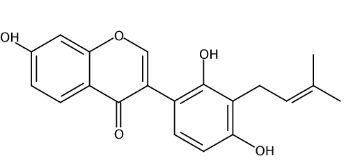 黃甘草異黃酮A CAS號(hào)：166547-20-2 中藥對(duì)照品標(biāo)準(zhǔn)品