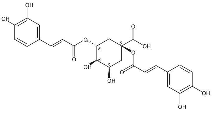 1,5-二咖啡?？鼘幩?CAS：19870-46-3中藥對(duì)照品 標(biāo)準(zhǔn)品