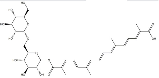 西紅花苷III CAS號(hào)：55750-85-1 中藥標(biāo)準(zhǔn)品對(duì)照品