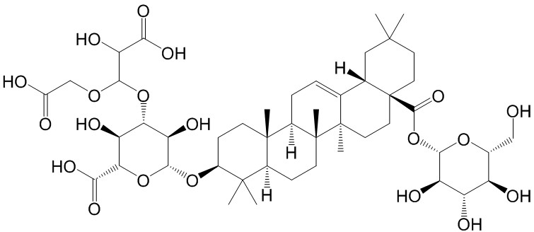 牛膝皂苷C  CAS號(hào)：168009-90-3 中藥對(duì)照品標(biāo)準(zhǔn)品