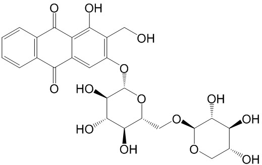 Lucidin 3-O-primeveroside  CAS號(hào)：29706-59-0 中藥對(duì)照品標(biāo)準(zhǔn)品