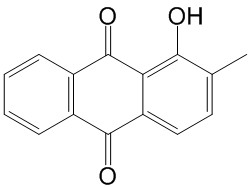  1-羥基-2-甲基蒽醌  CAS號(hào)： 6268-09-3 中藥對(duì)照品標(biāo)準(zhǔn)品