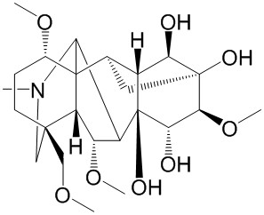 次烏頭原堿  CAS號： 63238-68-6  中藥對照品標(biāo)準(zhǔn)品